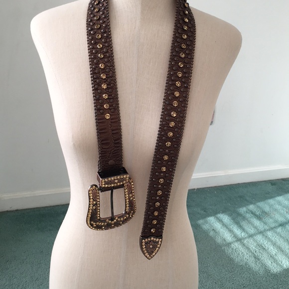 Bedazzled cowgirl belt - Picture 2 of 4